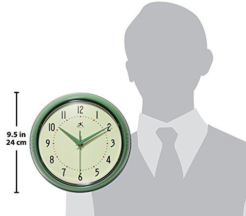 Infinity Instruments Infinity Instruments Retro Redux Wall Clock