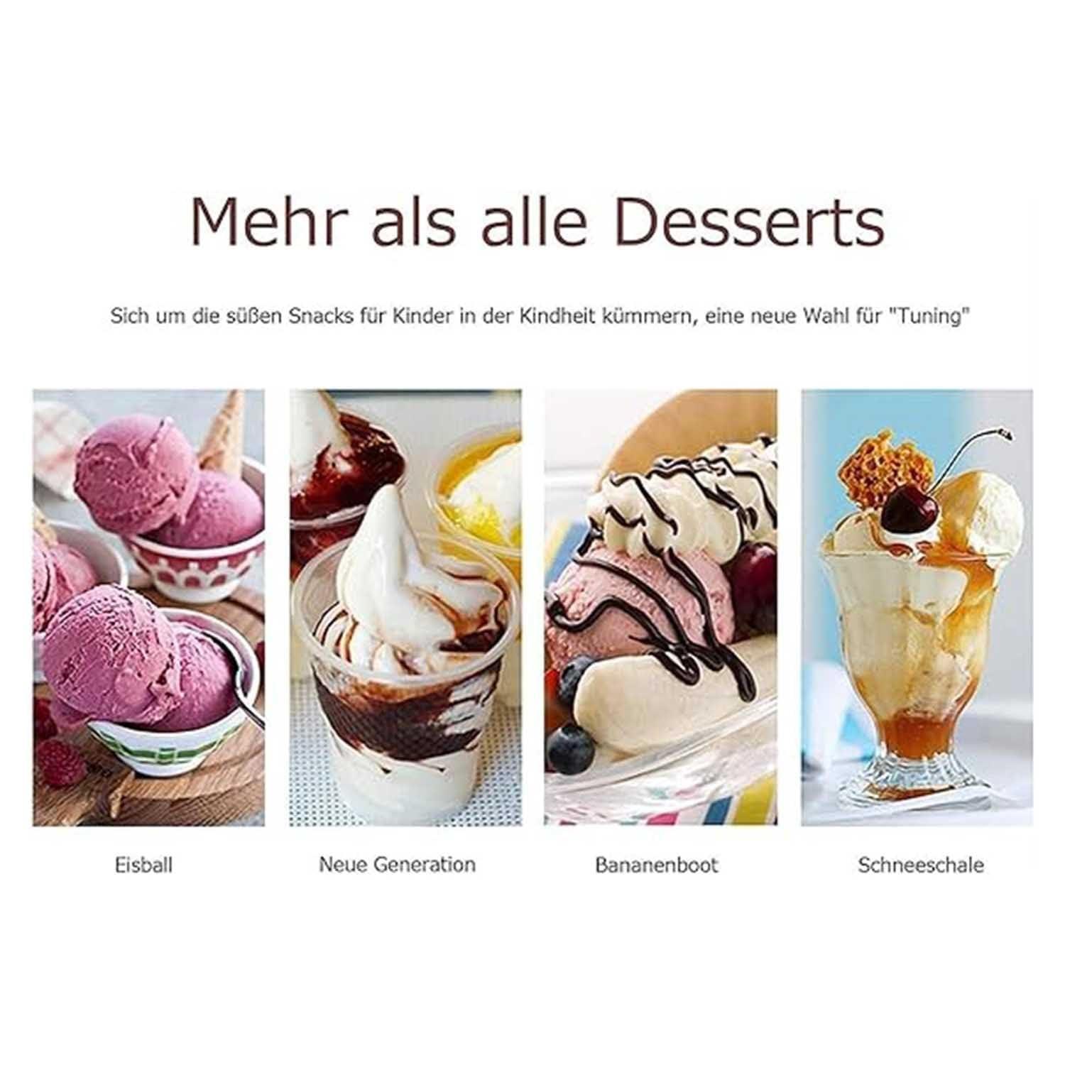 SOYPAX Soft Serve Ice Cream Machine, Home DIY Kitchen Automatic Mini Fruit Soft Serve Ice Cream Machine, Healthy, Simple One Push Operation