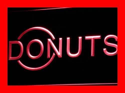 ADVPRO ADV PRO i394-b Donuts Cafe Resturant Advertising New Light Sign