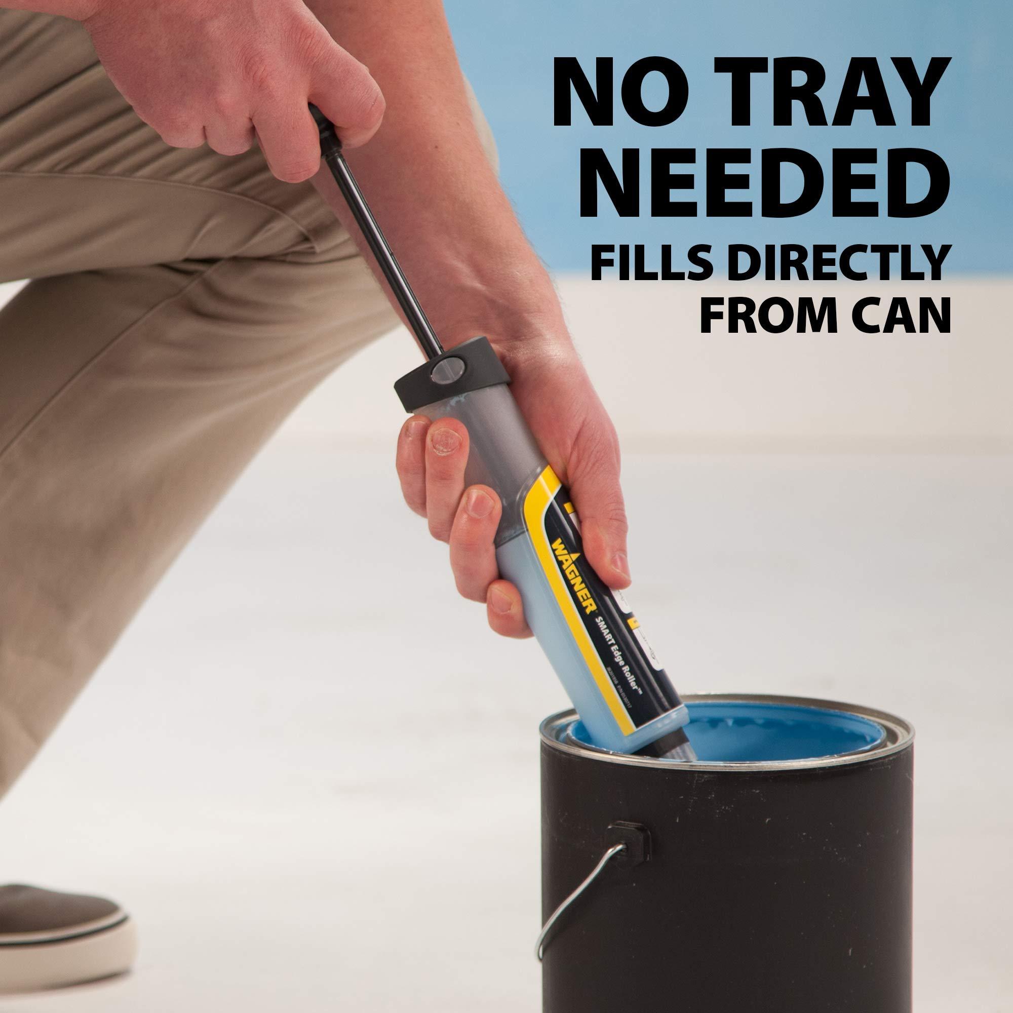 Wagner Spraytech Wagner Spraytech 0530000B SMART Edge Paint Roller, Paint Power Roller, Power Paint Roller, Wagner Paint Stick, Automatic Paint Roller, Auto Paint Roller, Power Roller Paint System