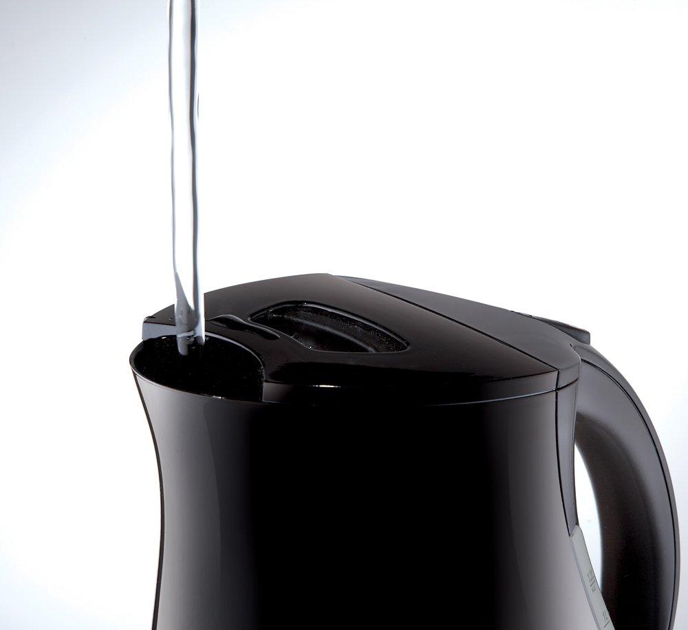 T-fal Tefal electric kettle"Justin premium" Onyx Black 1.2L BF5028JP [online purchase limited]