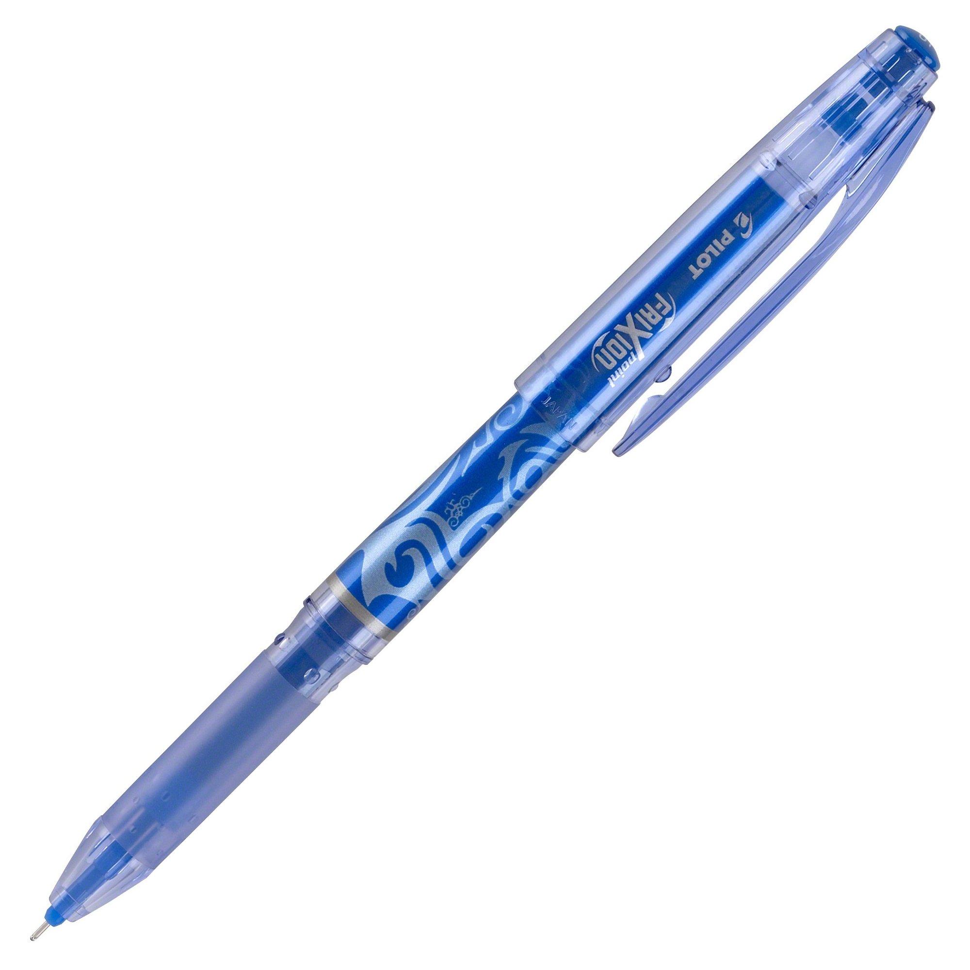 PILOT Pilot Frixion Rollerball Pen - Extra Fine Pen Point Type - 0.5 Mm Pen Point Size - Needle Pen Point Style - Blue Ink - Blue Barrel - 1 Each