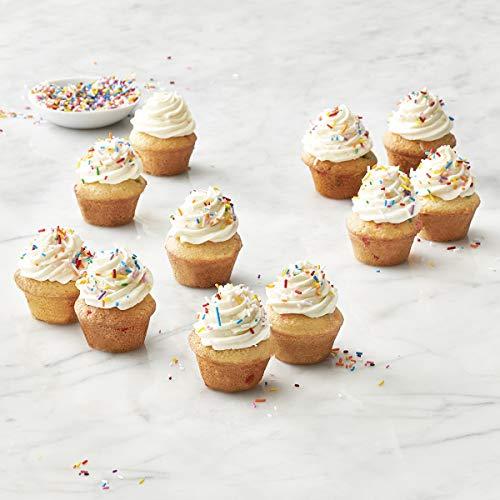 Trudeau Trudeau Structure Silicone Muffin Pan, Pan-24 Cup, Grey/Mint