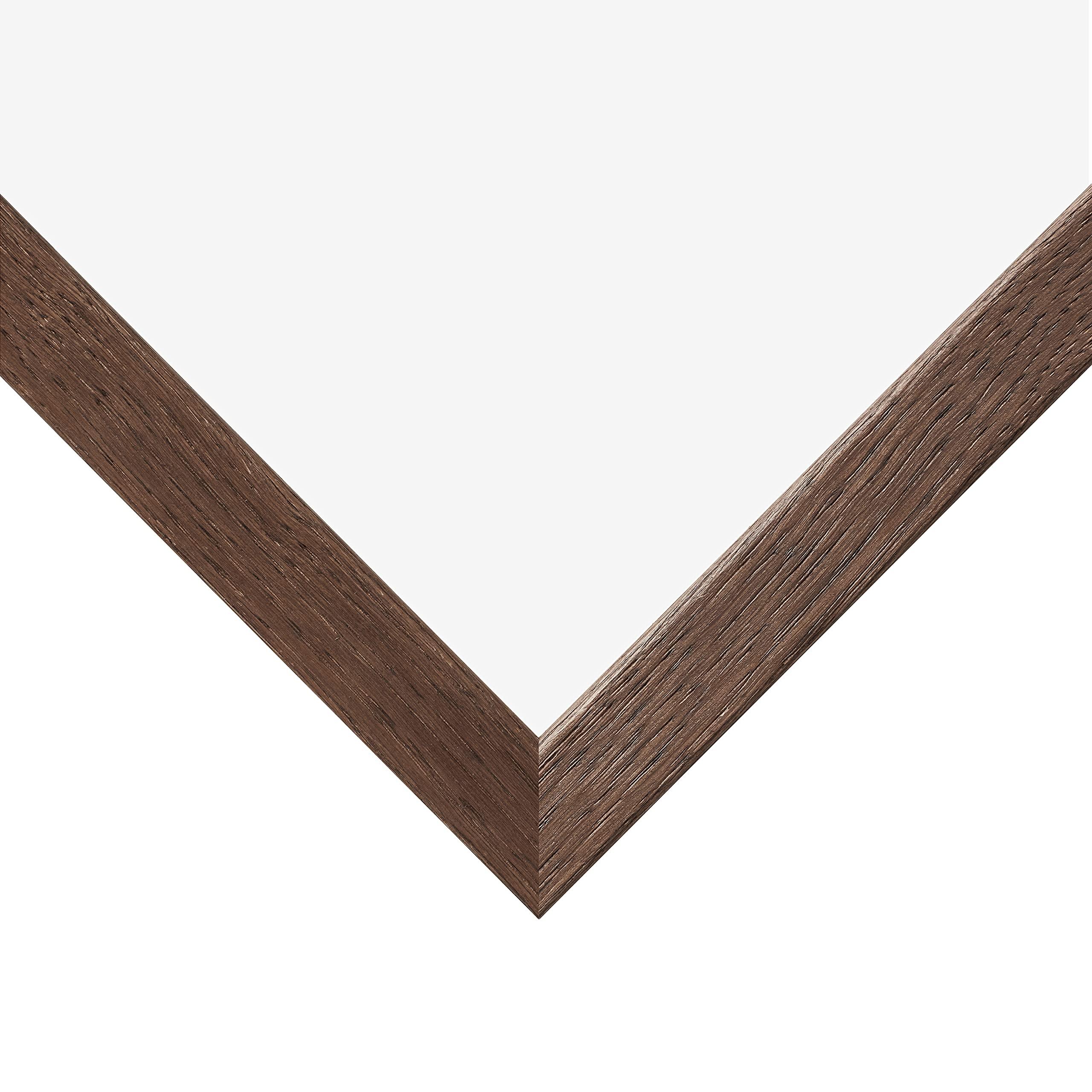 Craig Frames Craig Frames Farmhouse Essentials Tall Picture Frame, 4 x 6 Inch, Brown, Set of 4