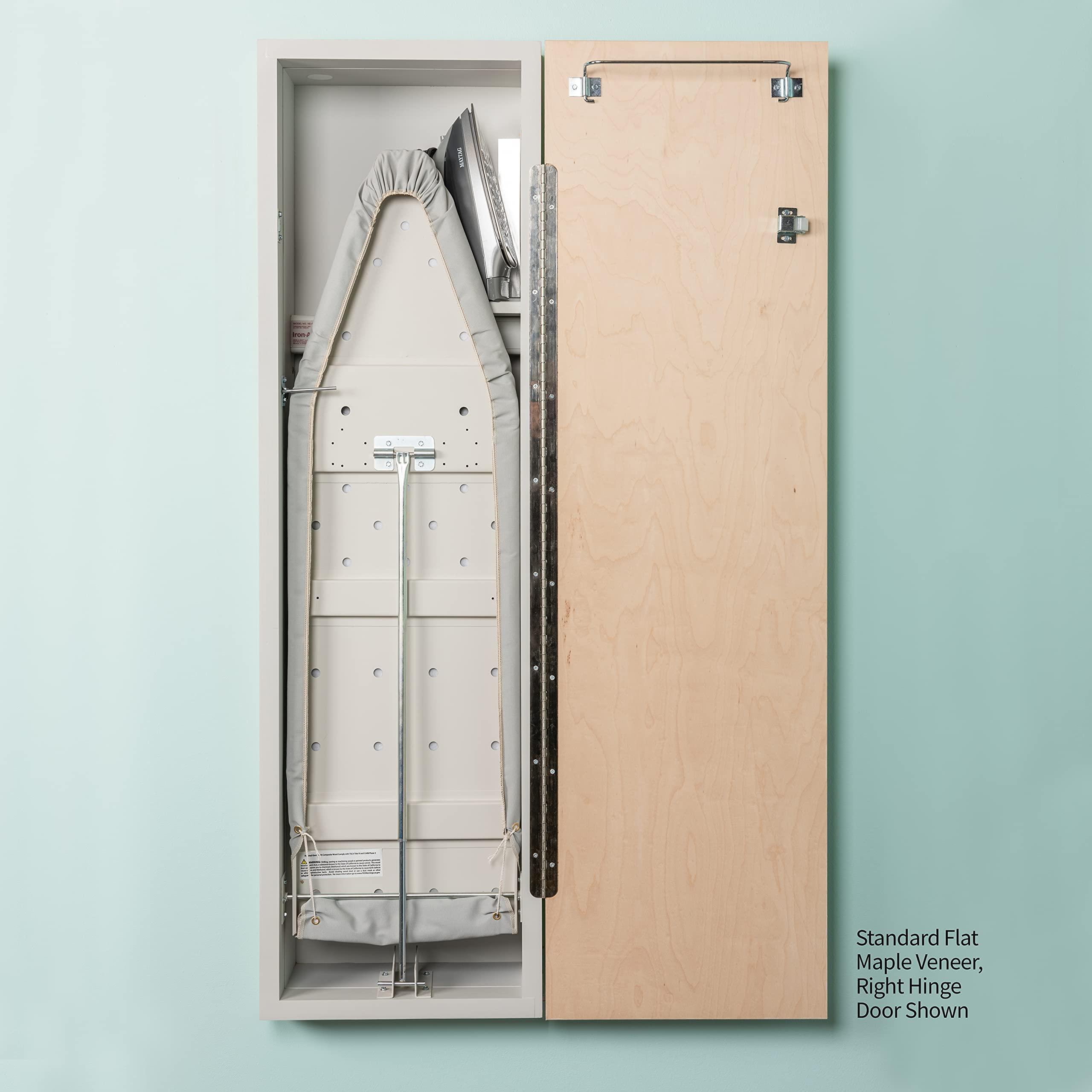 Iron-A-Way Iron-A-Way Built-In Ironing Center with 42 Inch Ironing Board, Hot Iron Storage and No Door-NE42NDU