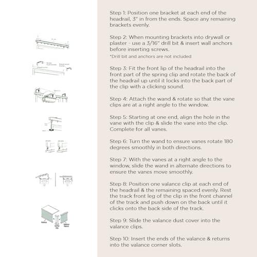 BlindDen BlindDen - Vinyl Vertical Window Blinds for Home - Vertical Blinds for Sliding Glass Doors - Infinity Silver, 82" Wide x 84" Long