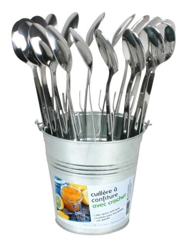 FRANCIS BATT Stainless Steel Jam Spoon 19.5 cm with hook