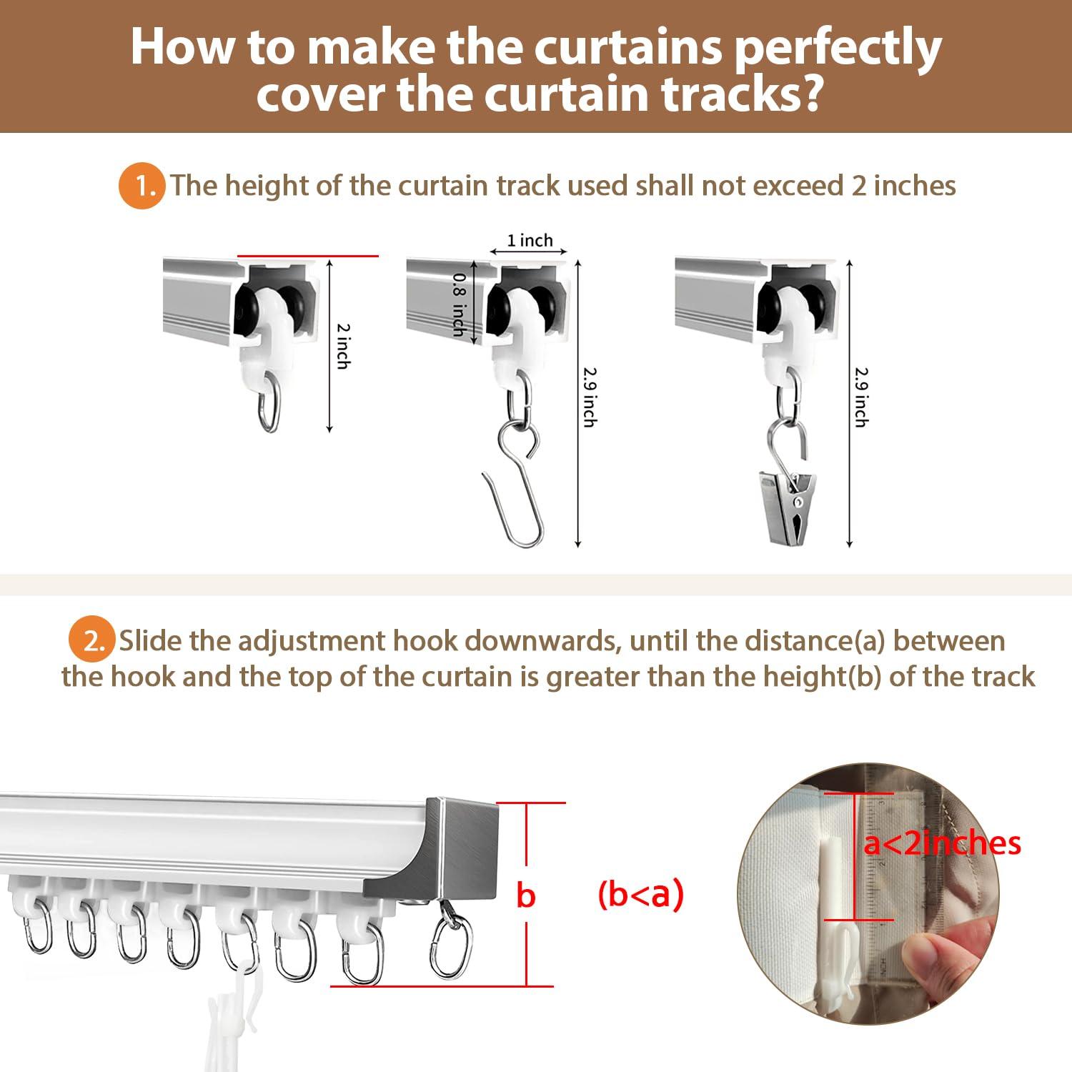 LIYAXUN LIYAXUN Pinch Pleated Curtains, Beige Curtains 120 inch Long for Living Room, Thermal Insulated, 80% Blackout Beige Drape, Pinch Pleat Drapes with Hooks (Beige, 1 Panel, W84 x L120 inch)