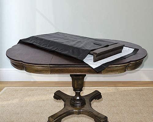 LAMINET LAMINET Premium Heavy Duty Table Leaf Storage Bag water , scratch resistant. Extra Thick waterproof exterior heavy duty flannel backing. Store Your Table Leaves safely. Holds Leaves up to 26" wide.