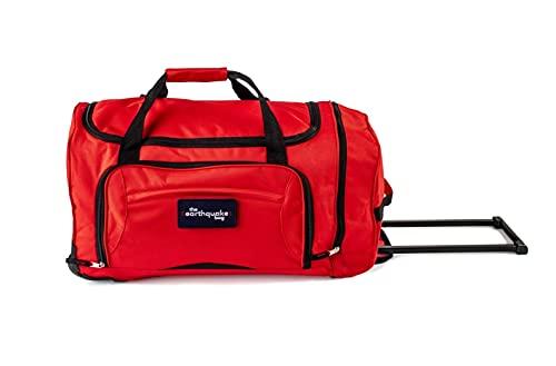 Redfora Complete Earthquake Bag - Emergency kit for Earthquakes, Hurricanes, Wildfires, Floods + Other disasters (3 Person, 3 Days)