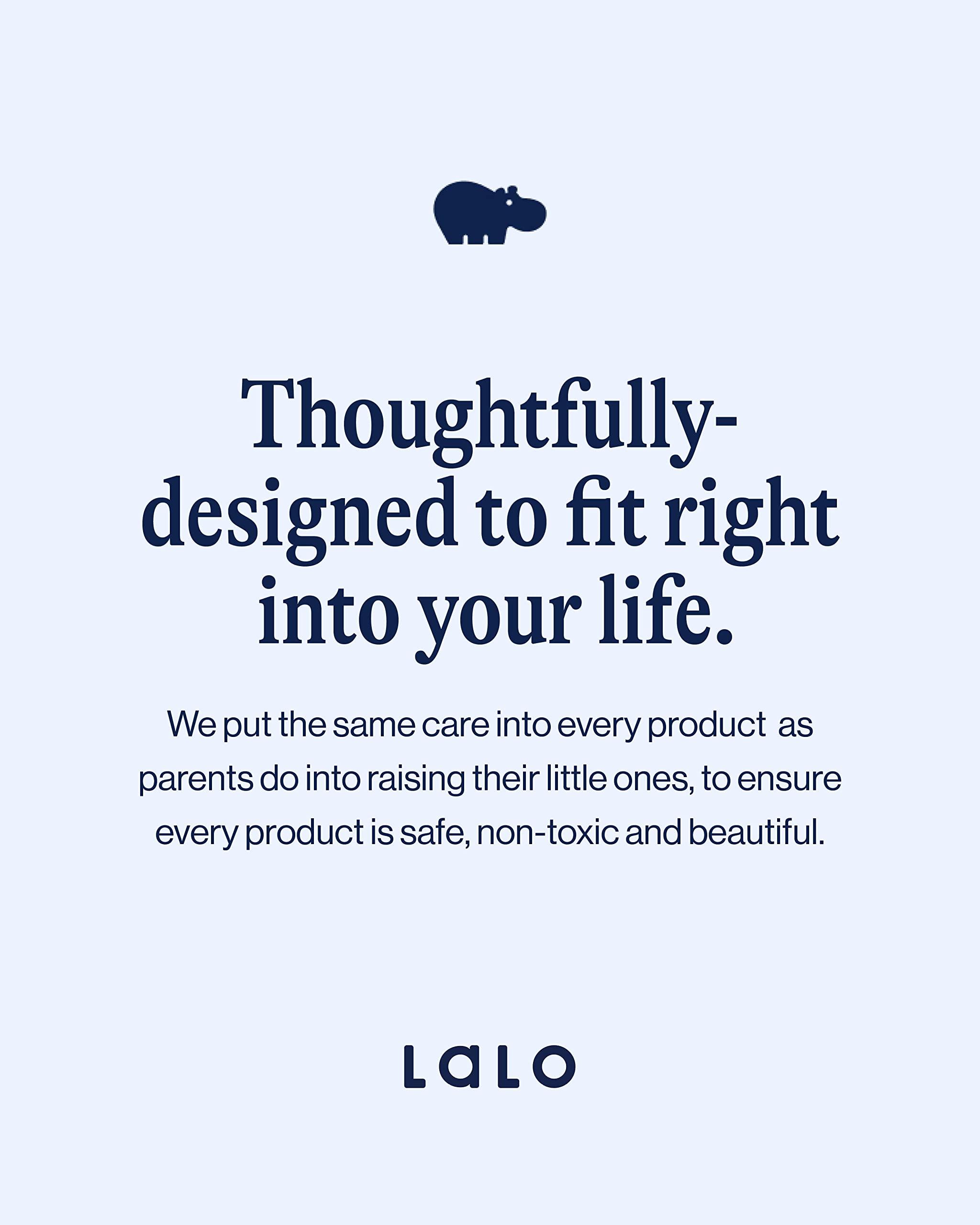 Lalo Lalo The Play Table, Wooden Preschool Table and Kids Activities Table with Easy to Clean Surface - Quick & Easy Set Up - Safe and Secure, 23 x 23 x 19 in - Natural