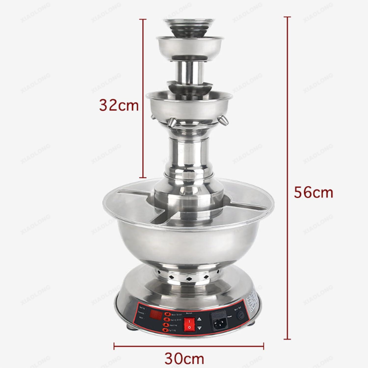 Generic Generic Party Beverage Fountain,Wine Fountain Machine, 3-Tier Party Drink Dispenser, Adjustment Juice and Wine Fountain,for Wedding Bar Christmas Home Decor,110V