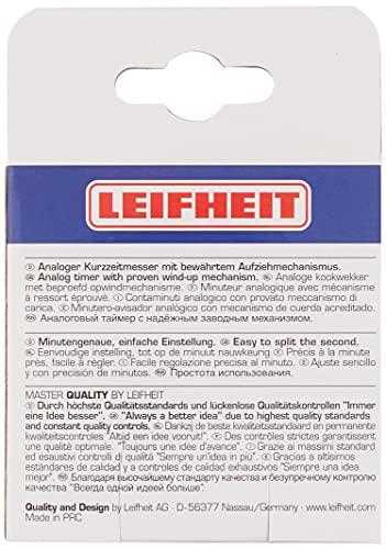 Leifheit Leifheit Comfortline Signtaure Kitchen Timer Plastic White 60 Minutes