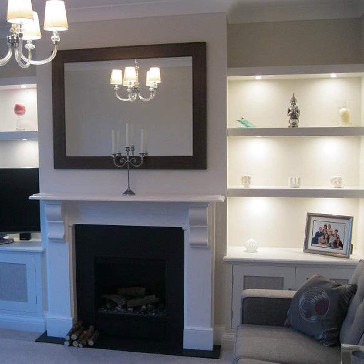 Cefrank Cefrank Dimmable Puck Lights, 6pcs Warm White Bookcase Lighting Kit w/Rotary Dimmer Switch, Total of 18W, 1500 Lm LED Under Cabinet Lights - Warm White, 3000K