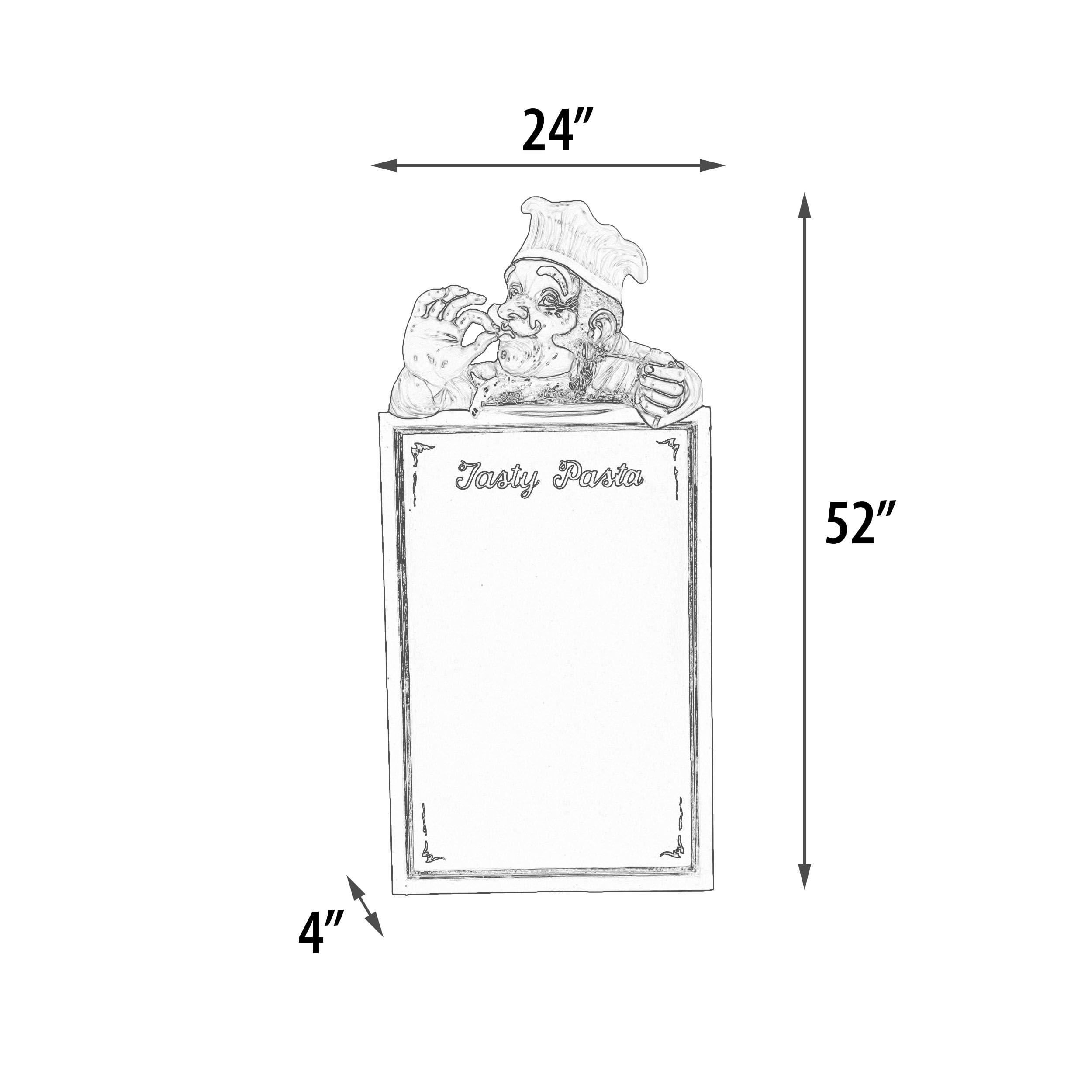 AFD Home AFD Home Tasty Pasta Chalkboard Restaurant Kitchen Decor