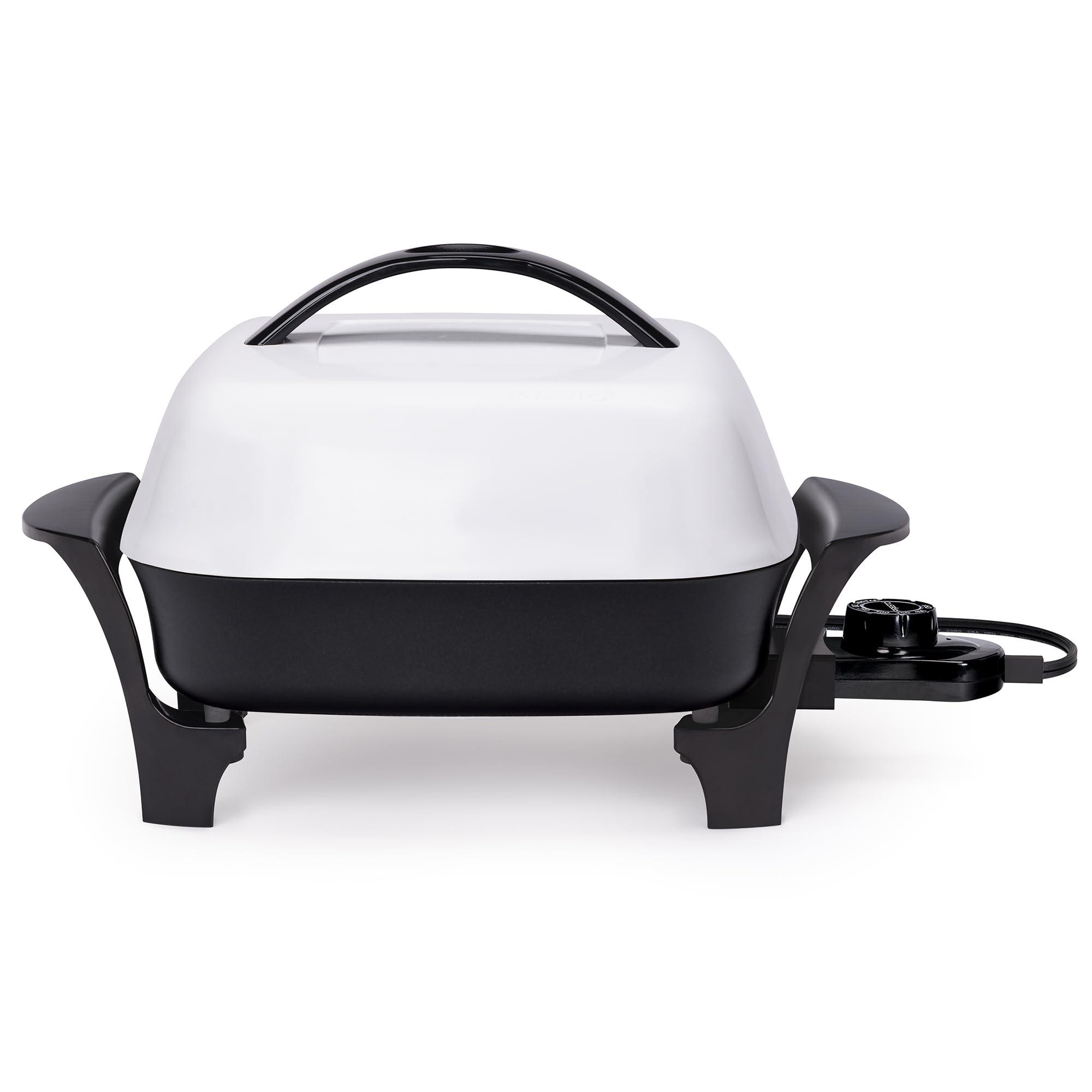 Presto Presto 06620 11-Inch Electric Skillet,Black/White
