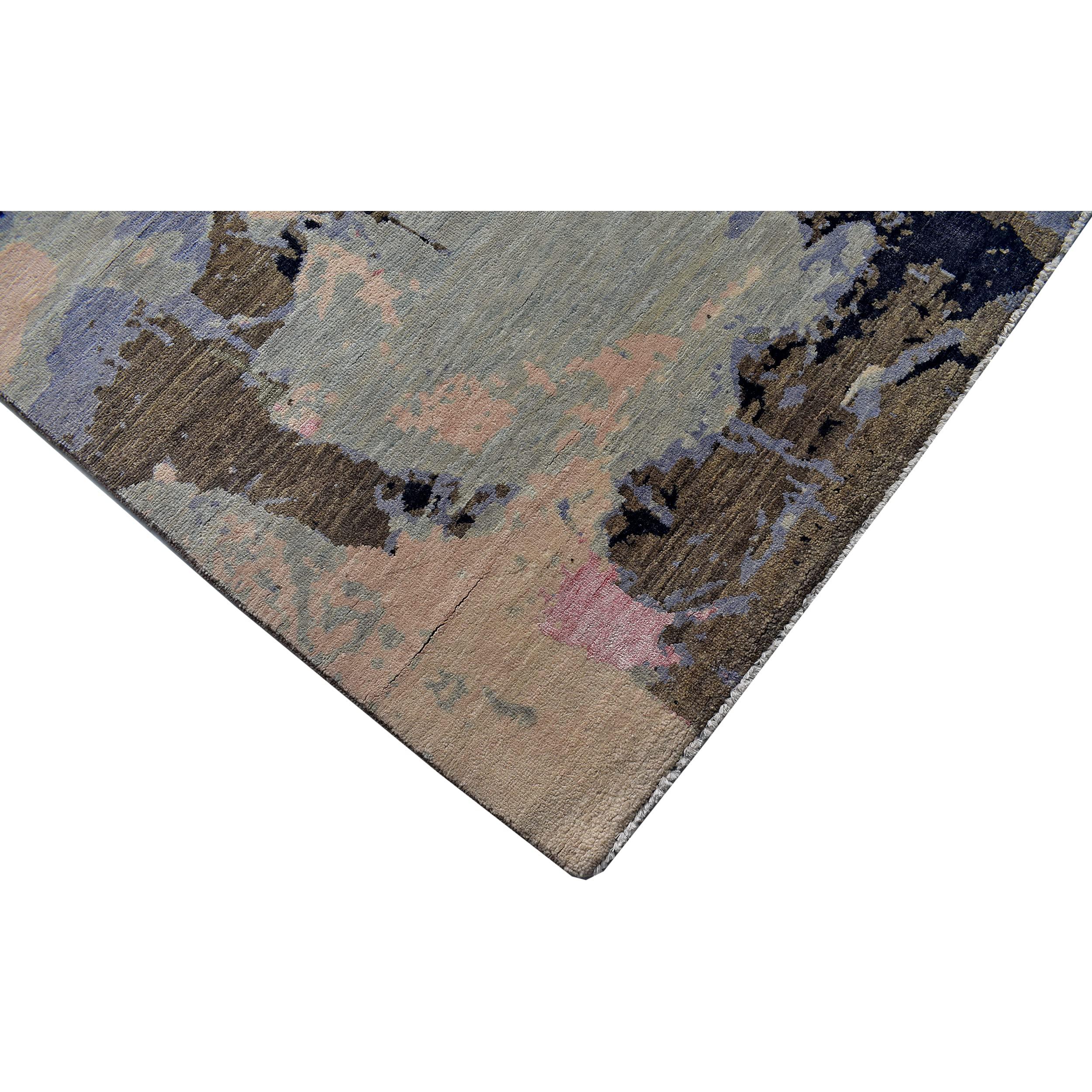 THE RUGS STORE THE RUGS STORE Hand Knotted Rug Wool Area Rugs Handmade Modern Rugs 8x10 Rug Living Room Carpet