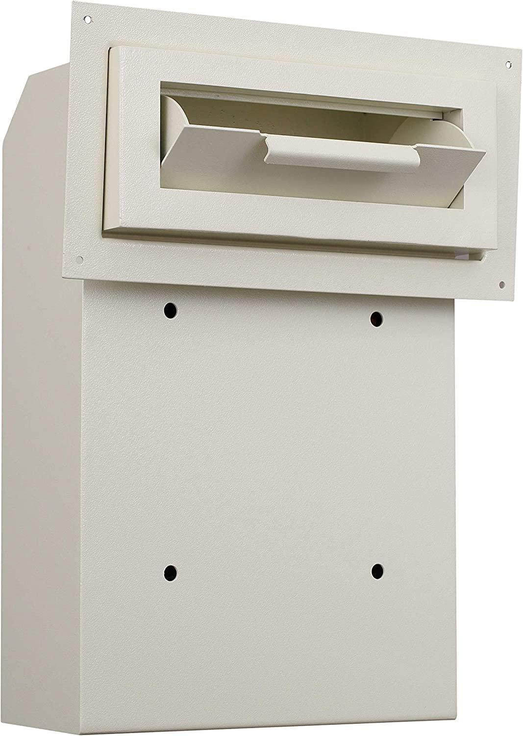 Protex Safe Co. Protex WSS-159E II Through The Door Drop Box with Electronic Lock, Beige