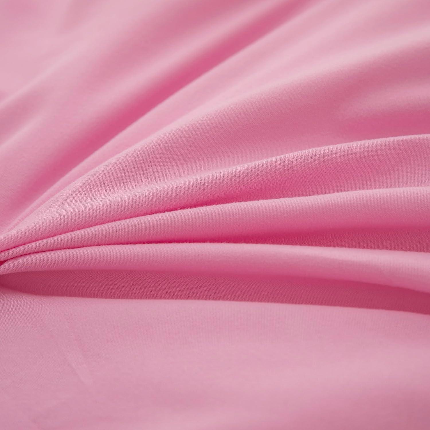 ROWADALO ROWADALO 5 Pieces Mermaid Scale Glitter Comforter Set Fish Scale Shell Starfish Girls Bedding Set,Gradient Rainbow Mermaid Tail Bed in A Bag Twin Size Complete Set for Girls Bedroom,MRY502-Twin