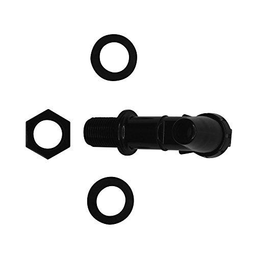 Tomlinson Tomlinson 1018855 Ceramic and Crock Water Dispenser Faucet, Black