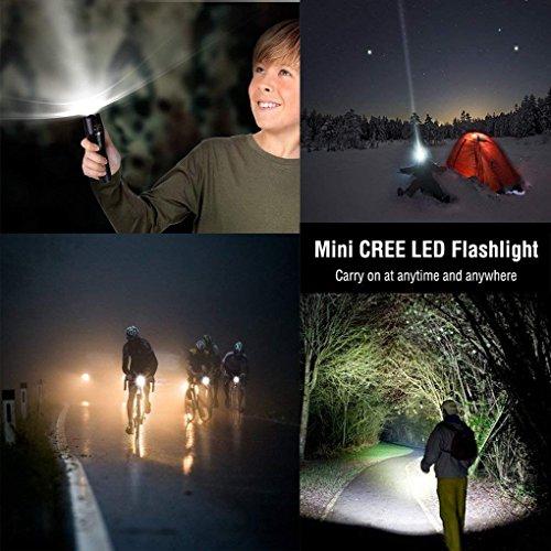 yIFeNG yIFeNG Tactical Flashlight Led Flashlight High Lumens S1000 - XML T6 Upgraded Flash Light Ultra Bright with Zoomable 5 Modes, Camping Accessories for Outdoor Emergency Gear (2 Pack)