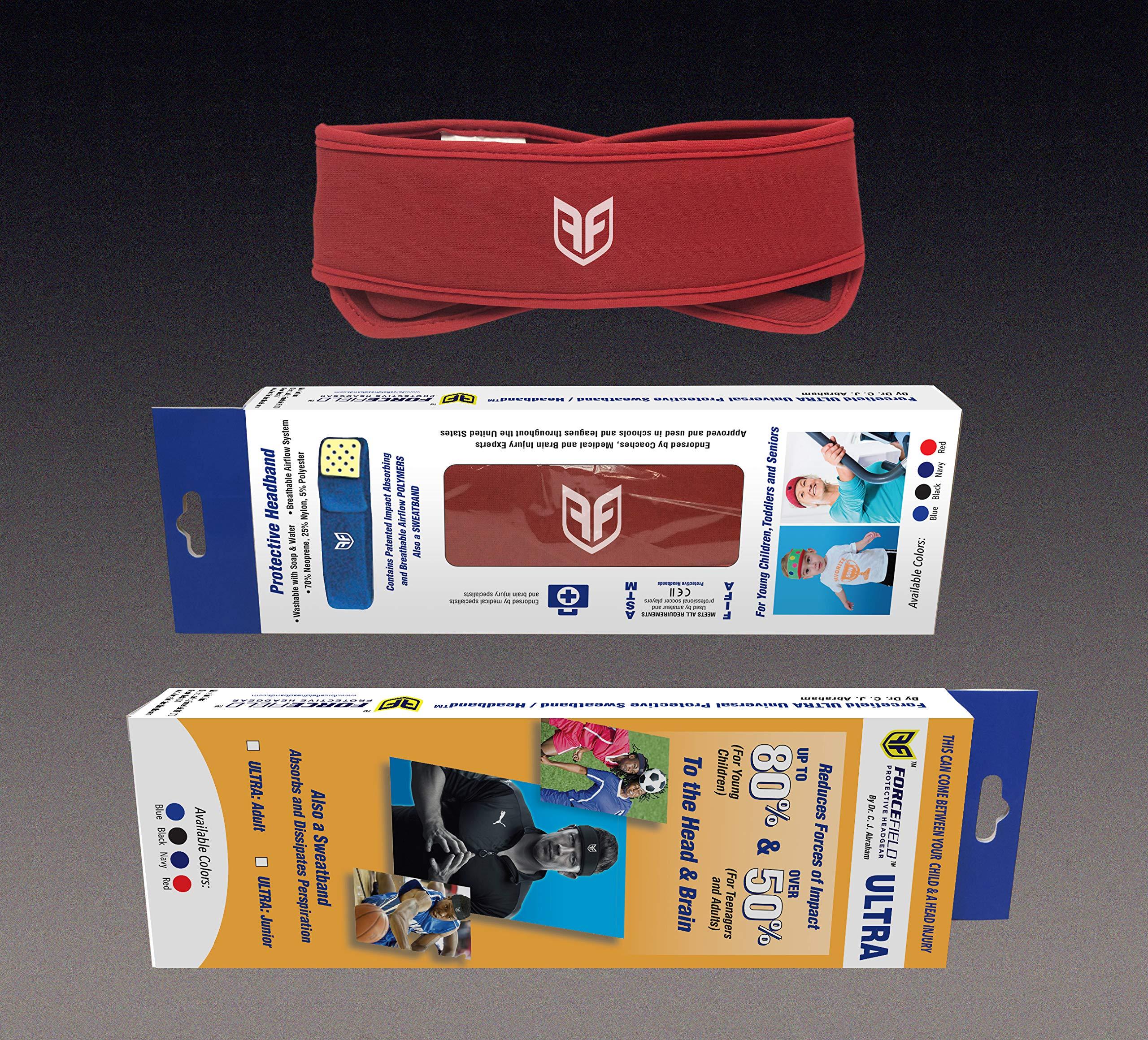 ForceField FF ForceField FF Ultra Protective Headgear (Red)