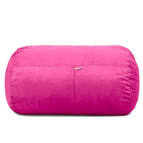 Jaxx Jaxx Sofa Saxx Bean Bag Lounger, 4-Feet, 4-foot, Fuchsia