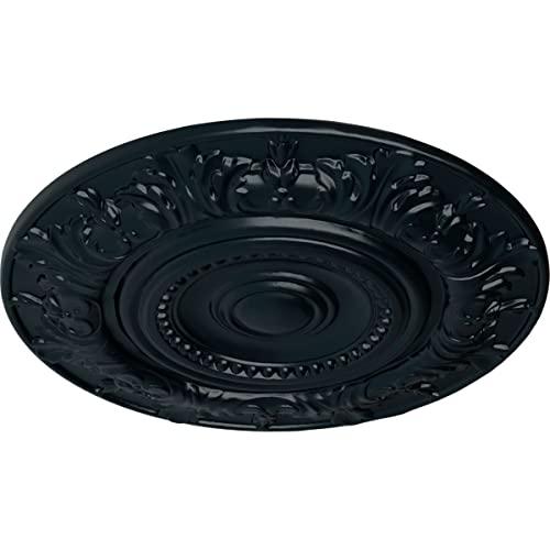 Ekena Millwork Ekena Millwork CM20BXNSF Biddix Ceiling Medallion, 20 7/8\"OD x 1 1/4\"P (Fits Canopies up to 7 1/2\"), Hand-Painted Night Shade