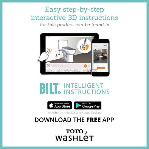 TOTO TOTO SW2024#01 A200 WASHLET Electronic Bidet Tolet Seat with SoftClose Lid, Elongated, Cotton White