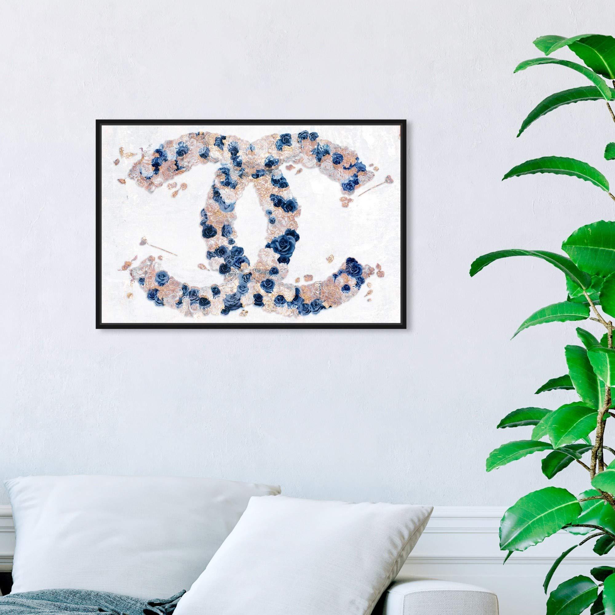 The Oliver Gal Artist Co. The Oliver Gal Artist Co. Fashion and Glam Framed Wall Art Canvas Prints \'Dreaming of Classic Beauty Navy\' Fashion