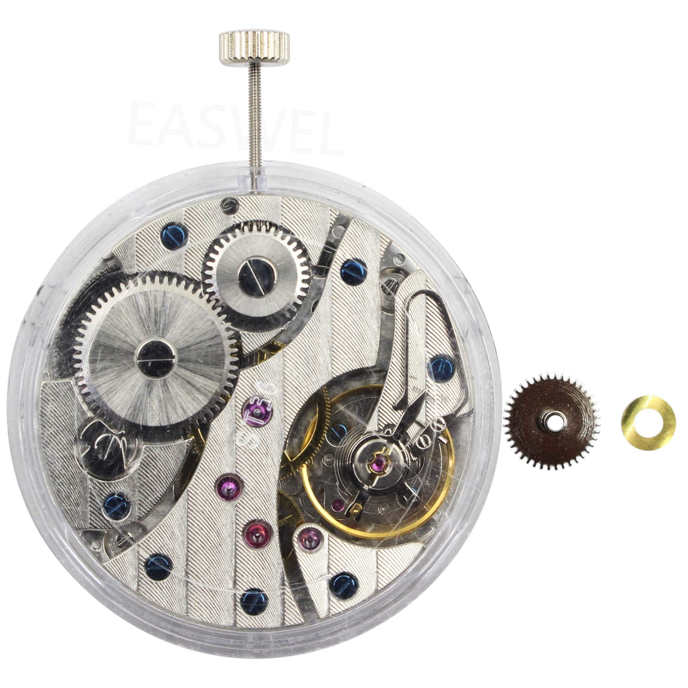 EASWEL EASWEL 17Jewels Seagull ST36 ETA Unitas 6497 Movement and stem for Repair