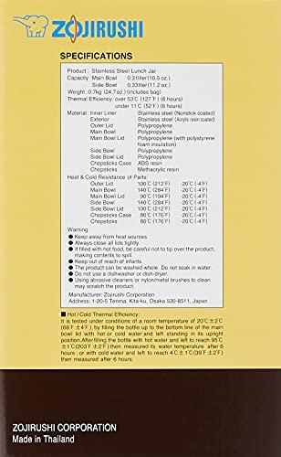 Zojirushi Zojirushi Ms. Bento Stainless Lunch Jar, One size, Aqua Blue