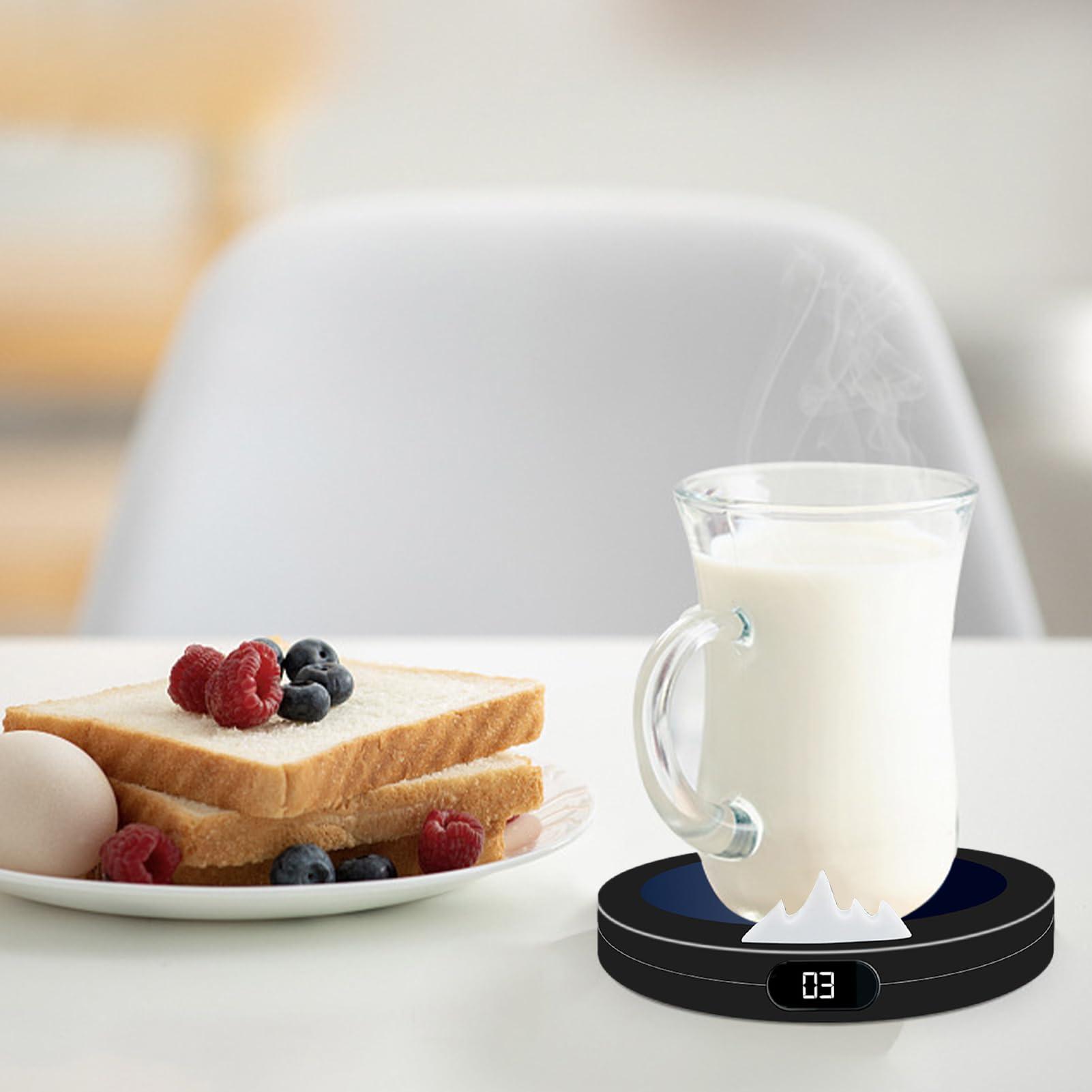 Generic Electric Cup Heater with 3-Temp Settings - Coffee Cup Warmer | Cup Warmer for Coffee, Tea, Milk, Water | Beverage Warmers Heating Plate, Candle Warmer for All Cups