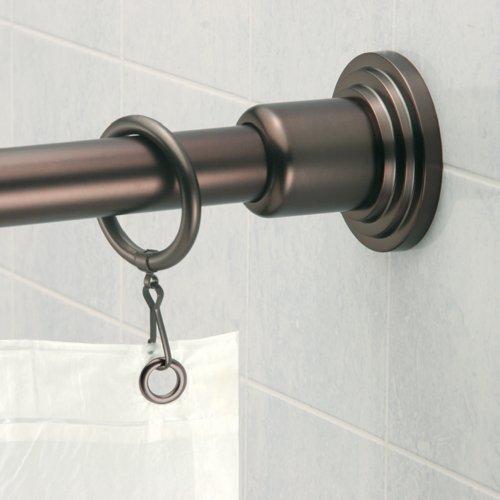 Gatco GATCO 831 Brass Shower Curtain Rings, Bronze