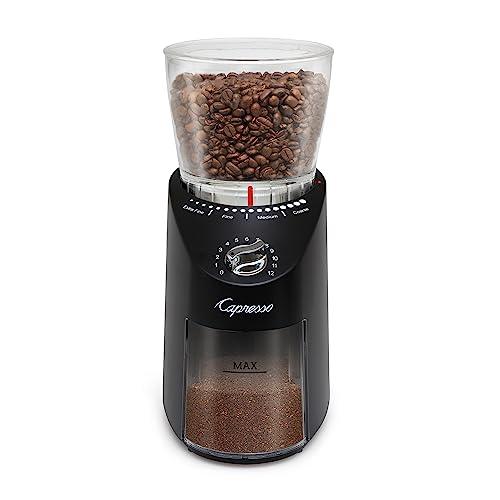Capresso Capresso Infinity Plus Conical Burr Grinder, Black