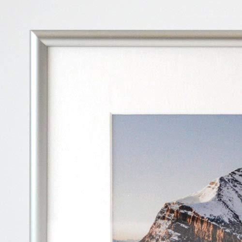 Frame It Easy Frame It Easy 27 x 52 Satin Silver Metal Frame (Hanover)