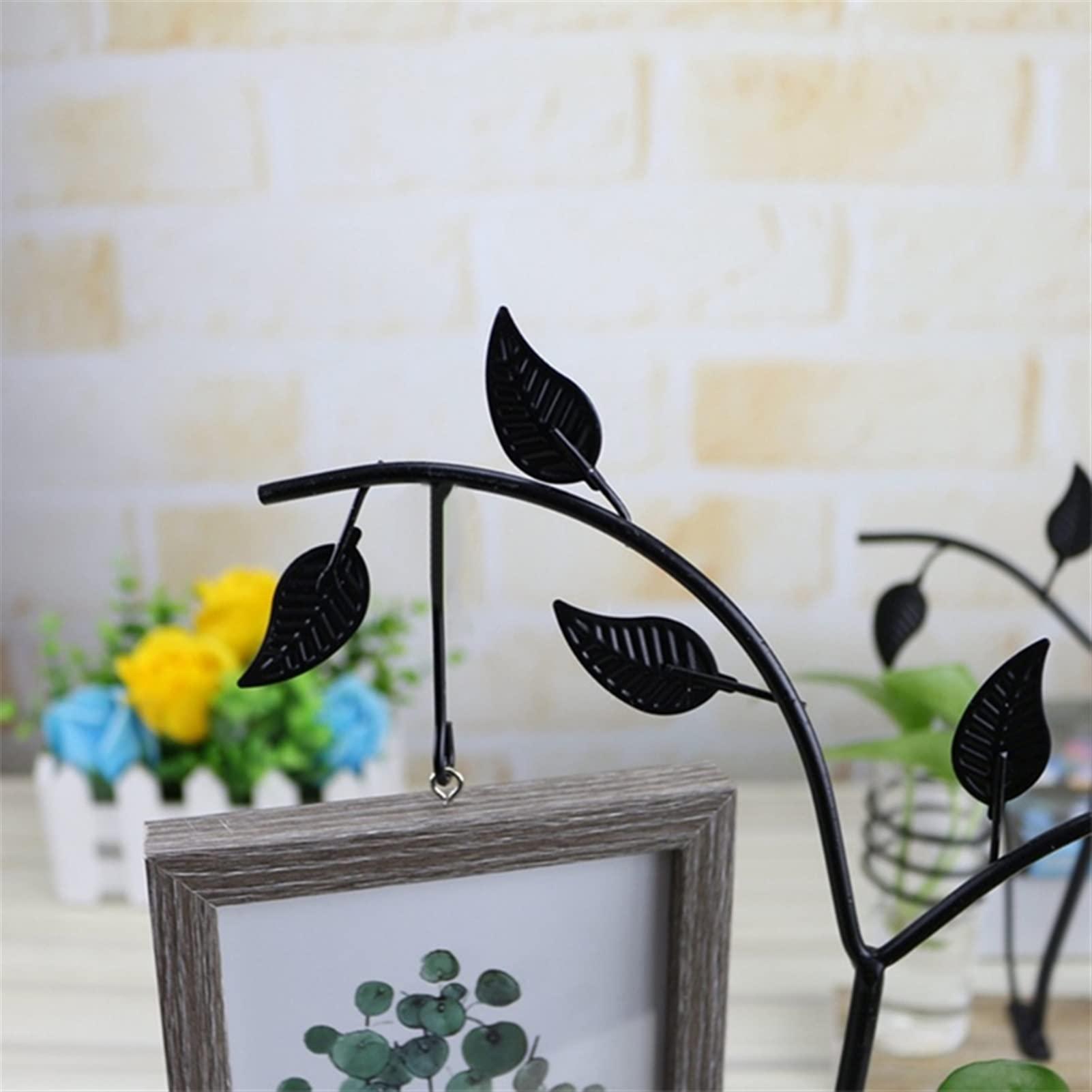 SUNESA SUNESA Picture Frames Family Piture Frame 4x6 Vertical Metal Tree Desk Photo Frames with Glass Photo Frame for Desk (Color : 1)