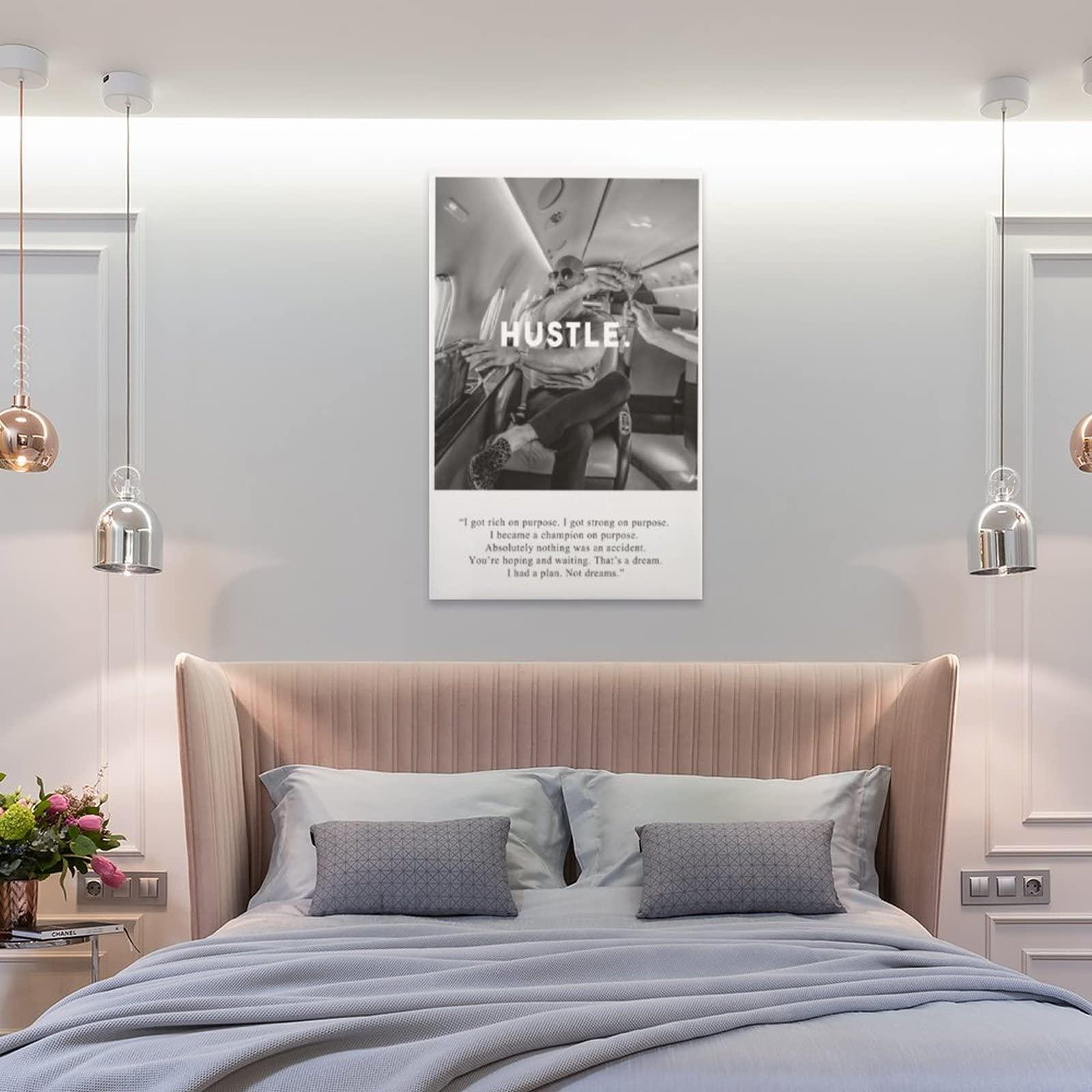 ESyem Posters Andrew Tate Poster Andrew Tate Motivational Inspirational Quote Poster Art (14) Canvas Painting Posters And Prints Wall Art Pictures for Living Room Bedroom Decor 24x36inch(60x90cm) Unframe-s