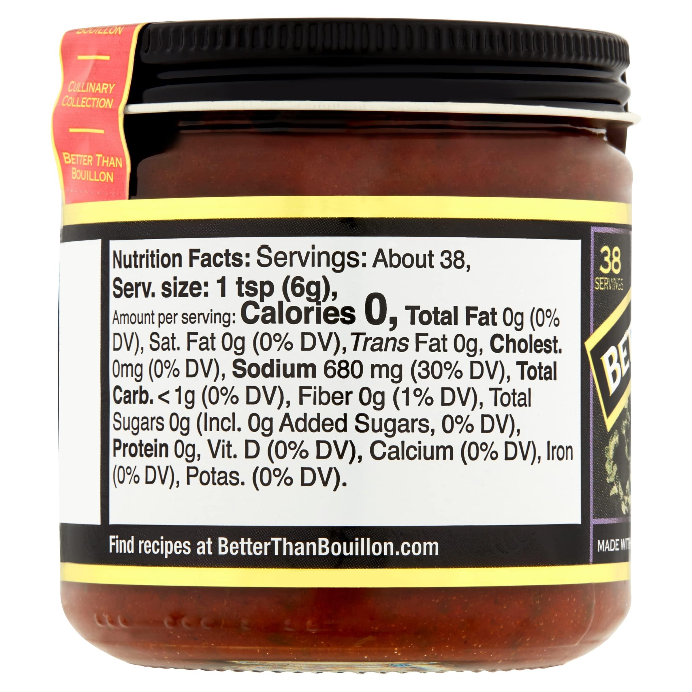 Better Than Bouillon Better Than Bouillon Culinary Collection Base, Sofrito Base, Contains 38 Servings Per Jar, 8-Ounce Glass Jar (Pack of 4)
