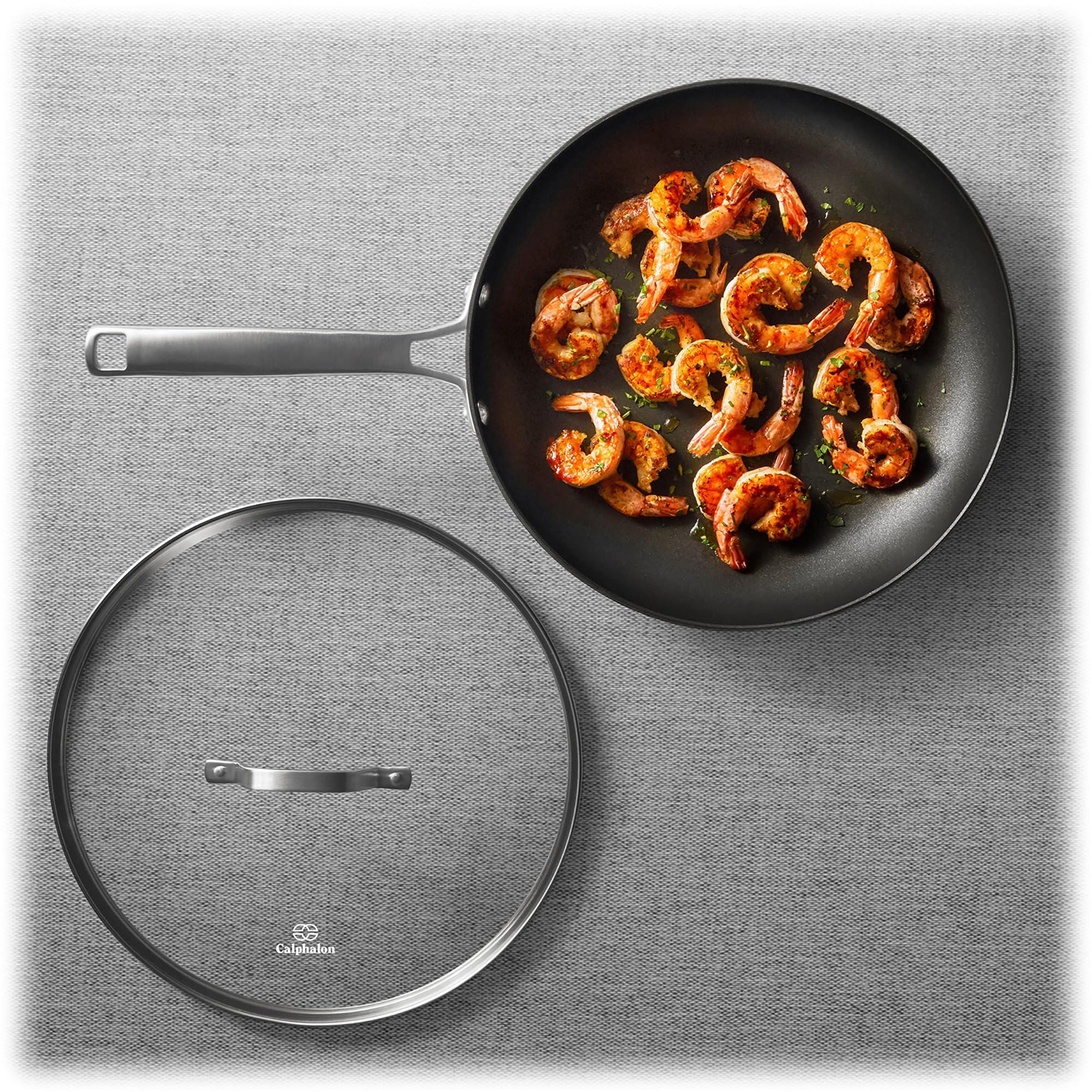 Calphalon Calphalon Classic 11-Piece Hard Anodized Dishwasher Safe Cookware Set