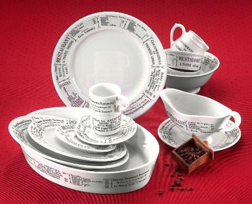 Pillivuyt Pillivuyt Brasserie Plate, 10.5"