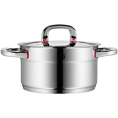 WMF WMF cookware 20 cm approx. 3,3l Premium One Inside scaling vapor hole Made in Germany Cool+ Technology metal lid Cromargan stainless steel brushed suitable for all stove tops including induction dishwasher-safe