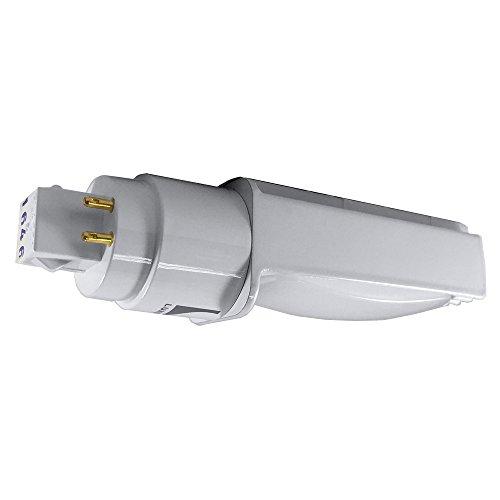 Lunera Lunera G24Q 4-Pin Horizontal CFL LED Light Bulb, 11W, 1445 Lumen, 3500K CCT, Ballast Driven, 4th Generation, Plug-and-Play 4-Pin Compact Fluorescent Lamp Replacement