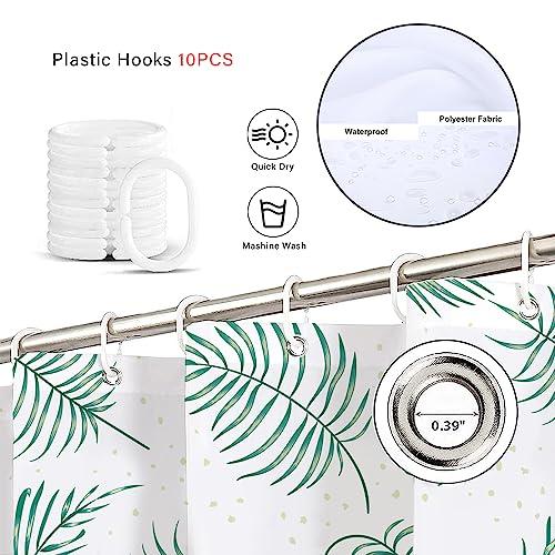 MangGou MangGou Asian Scenic Chic Chinoiserie Shower Curtain 60x72inch Bird in Peony Tree Coral Flower Polyester Bath Curtain with Hooks Red Peony Flower Animal Bird Waterproof Bathroom Shower Curtain