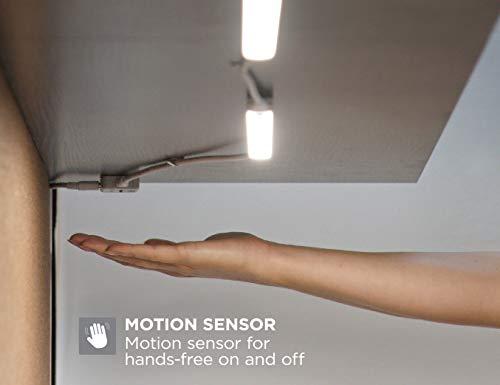 BLACK+DECKER BLACK+DECKER LED Under Cabinet Lighting Kit, 3-Bars, 12in. Each, DIY Tool-Free Install w/Magnetic Option, Daylight, 5000K, 1290 Lumens (LEDUC12-3DK)