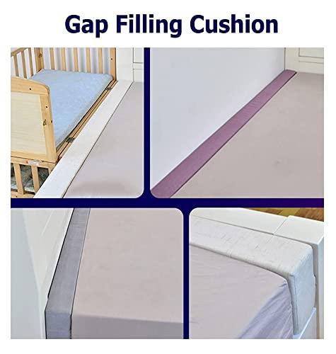 ydhgifd Mattress Gap Filler Bed Gap Filler Close Gap Between Bed and Mattress Headboard Wall Bed Rest Positioning Support Pillow Reading Pillow Gap Filler (Color : Dark Brown, Size : 10X15X180cm)