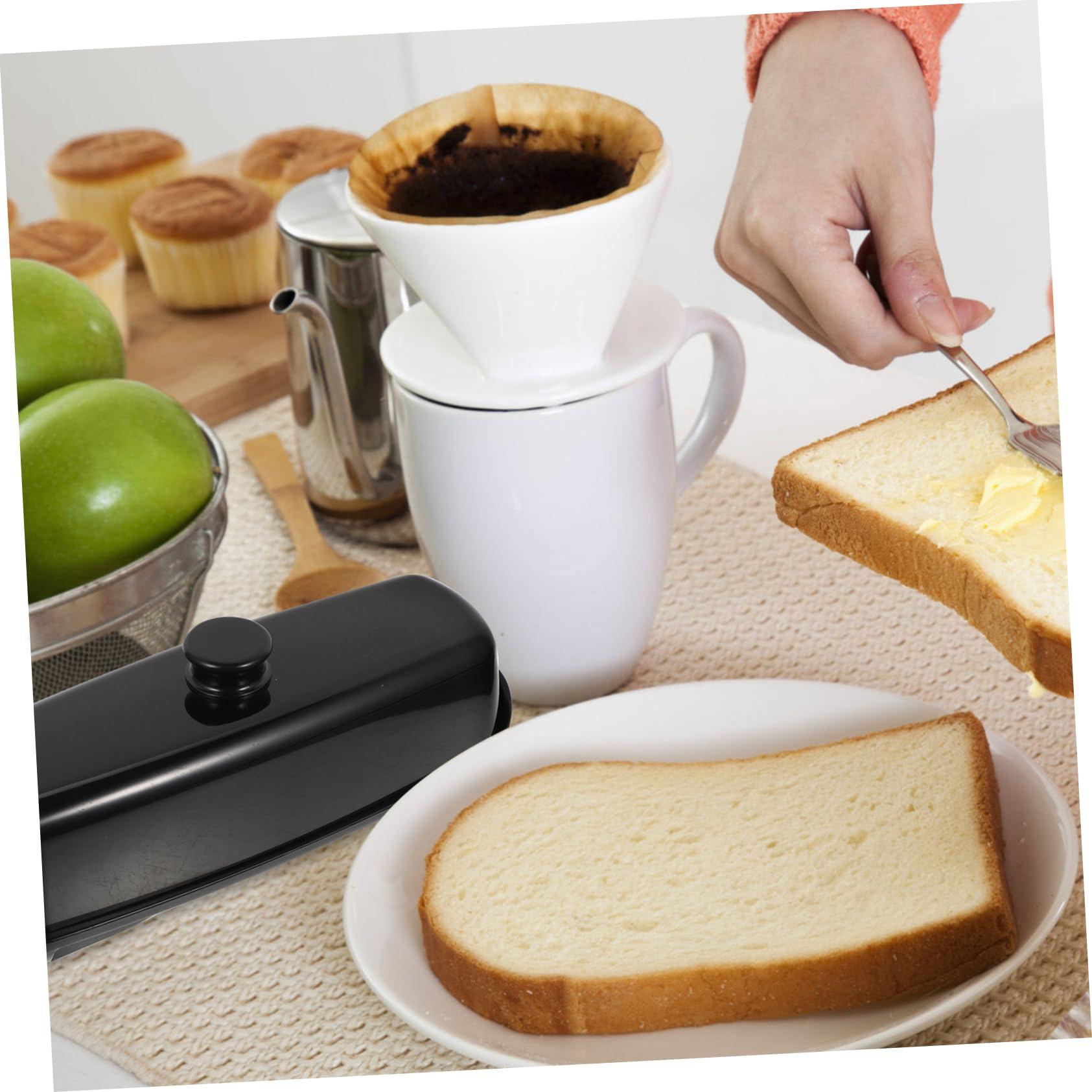 MUCKLILY MUCKLILY Butter Keeper Container with Cover Butter Storage Box for Fridge Ideal Cheese Box for Kitchen Butter Dish with Lid for Easy Storage and Organization