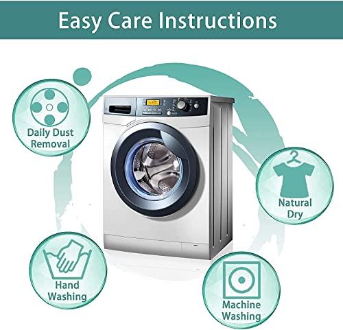 mFabrics mFabrics StretchWrap Box Spring Cover - 100% Egyptian Cotton, 1000 TC, Wrap Around 4 Sides Bed Skirt for Hotel & Home, Fits Box Springs up to 6 Inch - Queen, Purple