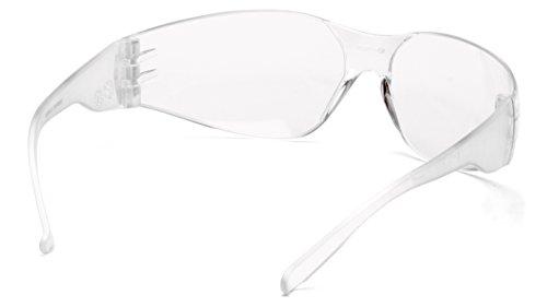 Pyramex Safety Pyramex Mini Intruder Safety Eyewear Clear Frame Clear Lens ANSI Z87+
