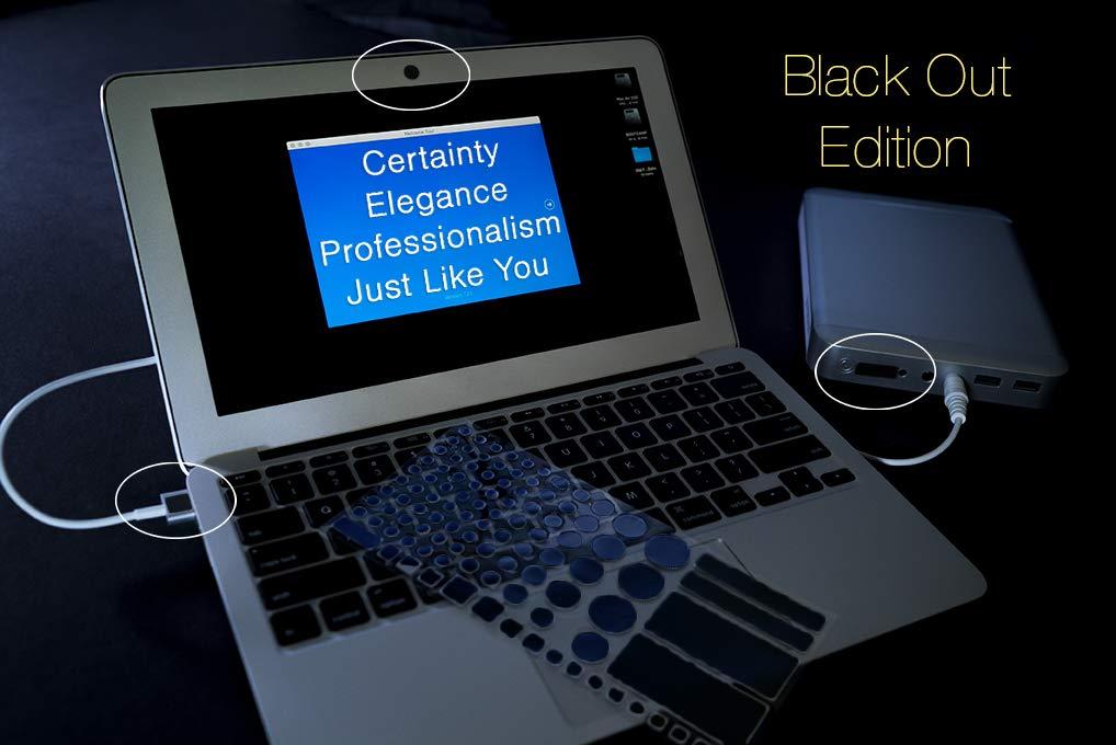 LIGHTDIMS LightDims Black Out Edition - Light Blocking LED covers/Light Dimming Sheets for Routers, Electronics and Appliances and more. Blocks 100% of Light, in Minimal Packaging.